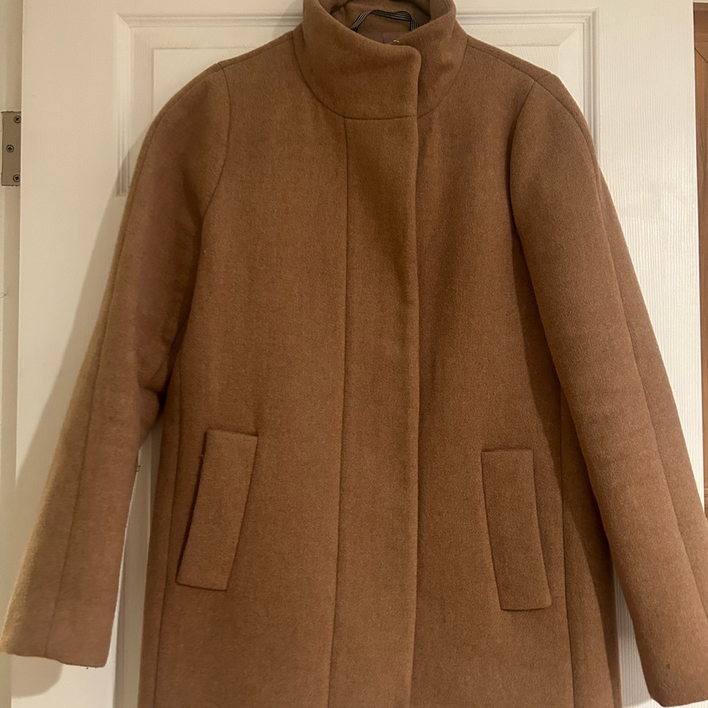 J. Crew Camel Pea Coat